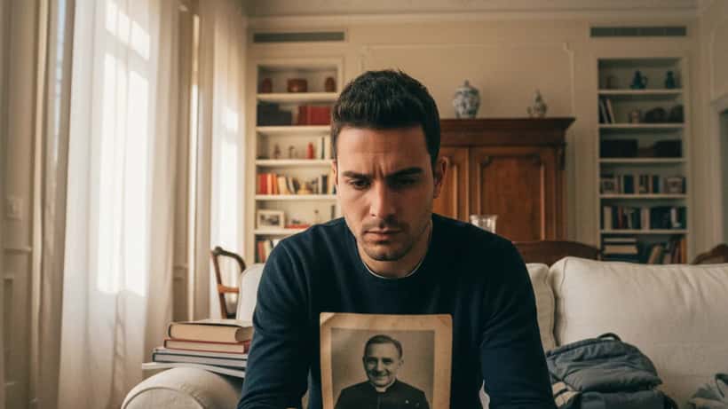 Persona che riceve supporto psicologico durante un momento di lutto familiare