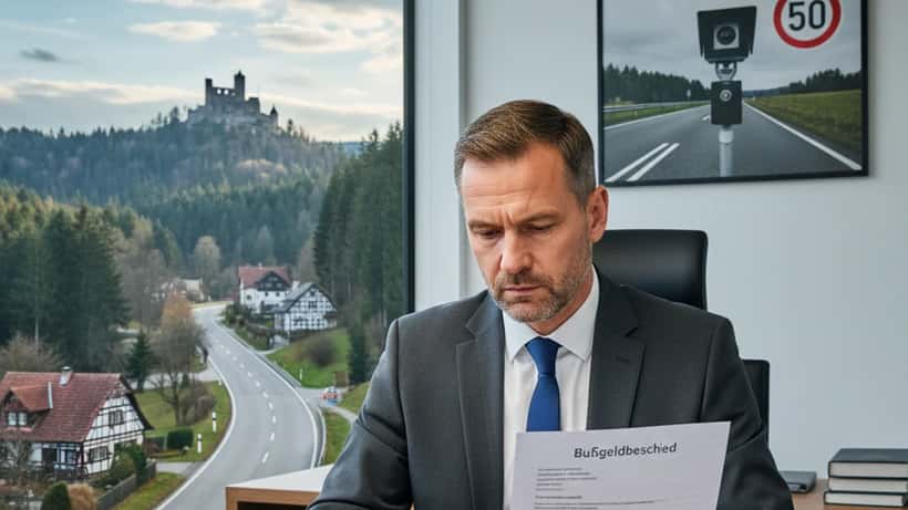 Anwalt für Verkehrsrecht prüft Bußgeldbescheid nach Blitzmarathon in Stuttgart