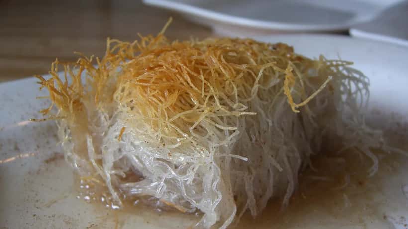 Vanilla Lounge kataifi dessert at Eaton Mall, Oakleigh, Melbourne