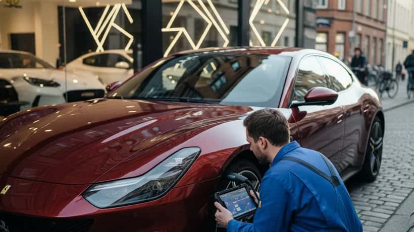 Ferrari superbil – Ferraris indgang i elbil-segmentet kræver ny ekspertise inden for service og forsikring