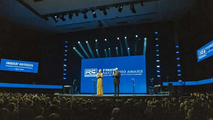 RadioGaala 2026 -gala Espoossa, palkitsemisseremonia suomalaisen kaupallisen radion parhaimmistolla