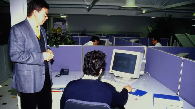 Ross Brawn, legendary motorsport engineer, at the 1994 Benetton Formula 1 team, illustrating his decades of leadership now applied as a non-executive director at Pramac Racing