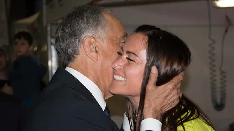 Marcelo Rebelo de Sousa em evento público em Portugal