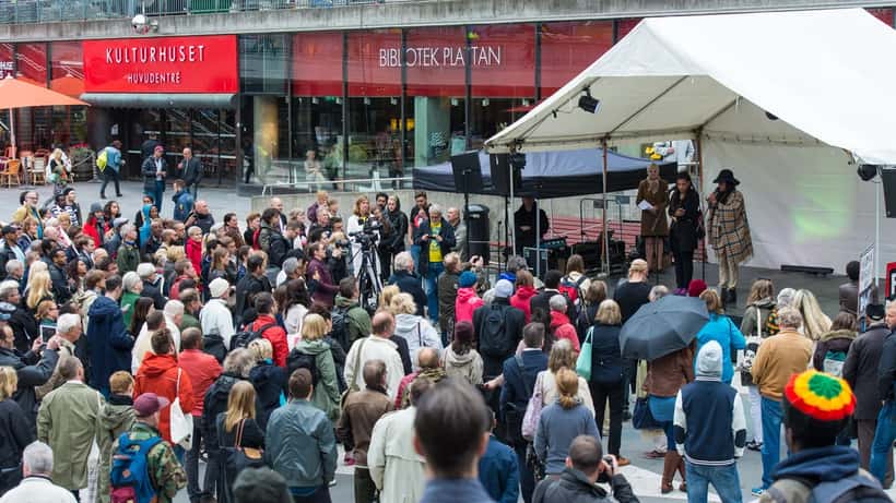 Manifestation för Dawit Isaaks frigivning – kampanjen för att frige den fängslade journalisten 2026