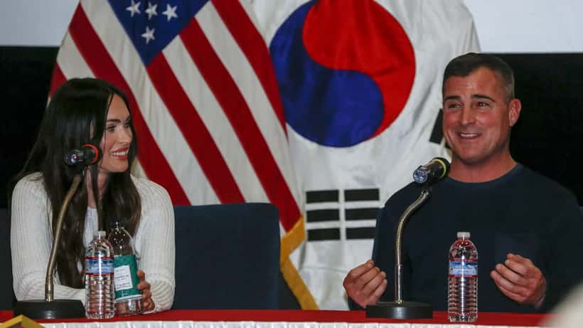 Megan Fox lors d'une apparition publique, symbole de la gestion de l'image personnelle