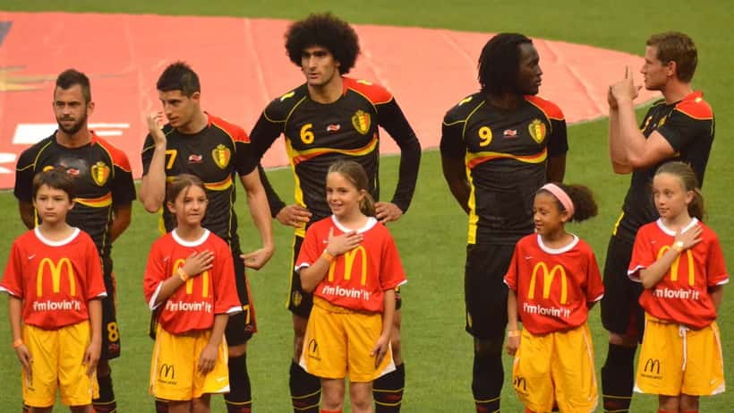 Belgisches Nationalteam beim WM-Achtelfinale in Seattle 2026