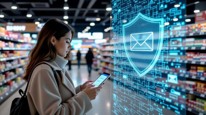 Kunde prüft verdächtige E-Mail nach Datenleck