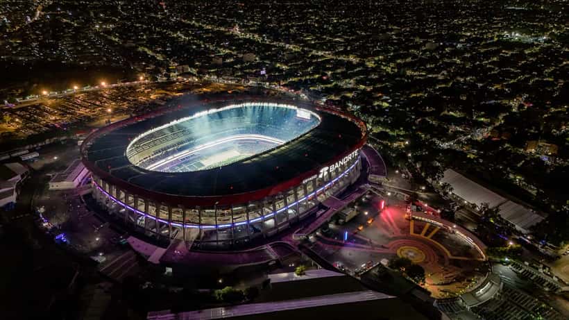 Estadio Azteca fyldt med tilskuere til VM 2026-kamp