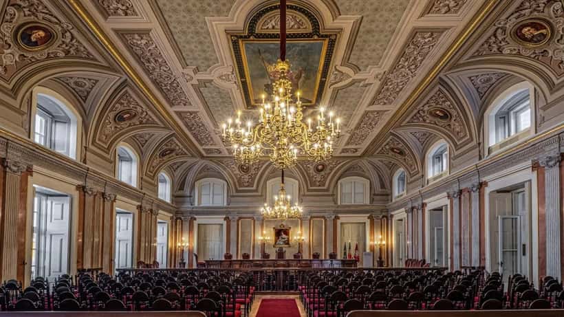 Interior do Supremo Tribunal de Justiça de Portugal