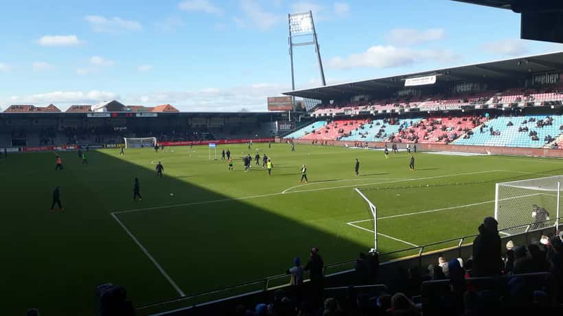 AaB mod FC Nordsjælland fodboldkamp på Aalborg Stadion