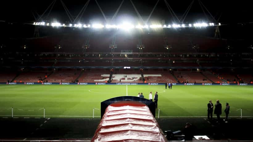 El Emirates Stadium de Arsenal en Londres, sede de la semifinal de la Champions League 2026