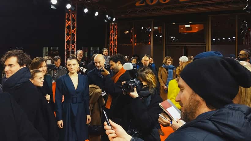Mathilde Arcel Fock ved Berlinale 2023, dansk skuespillerinde og aktuel i filmen Kvinde ukendt