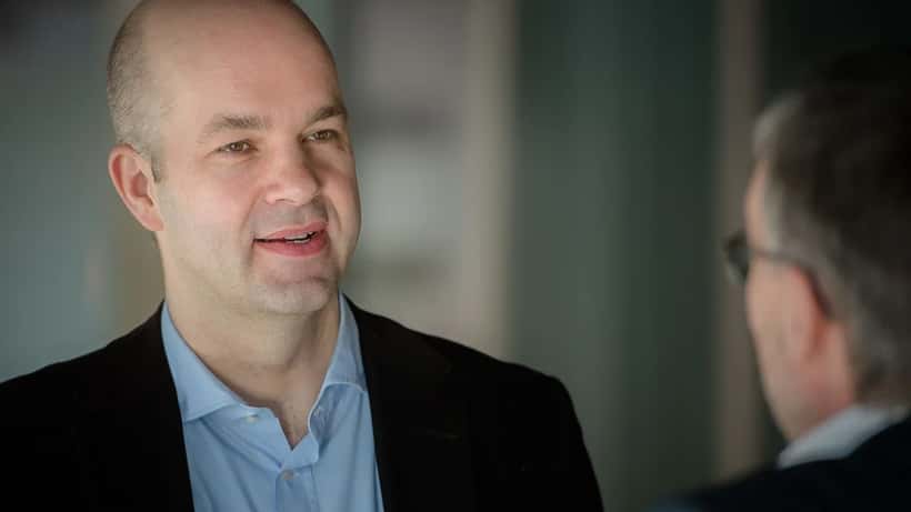 Marcel Fratzscher, Präsident des DIW Berlin, beim Wirtschaftsgespräch