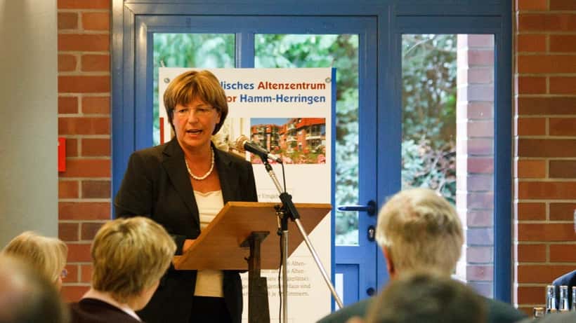 Bundesgesundheitsministerin Ulla Schmidt spricht über Gesundheitsreform und Zweitmeinung