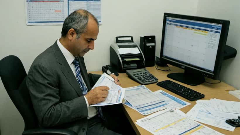 Consultor de gestão de patrimónios em Lisboa a analisar estratégia financeira após prémio do Euromilhões