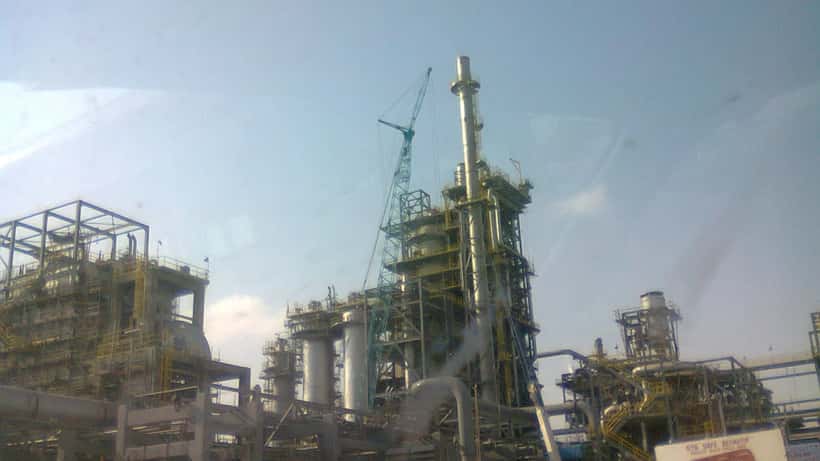 Saudi Aramco SATORP oil refinery at Jubail Saudi Arabia 2026