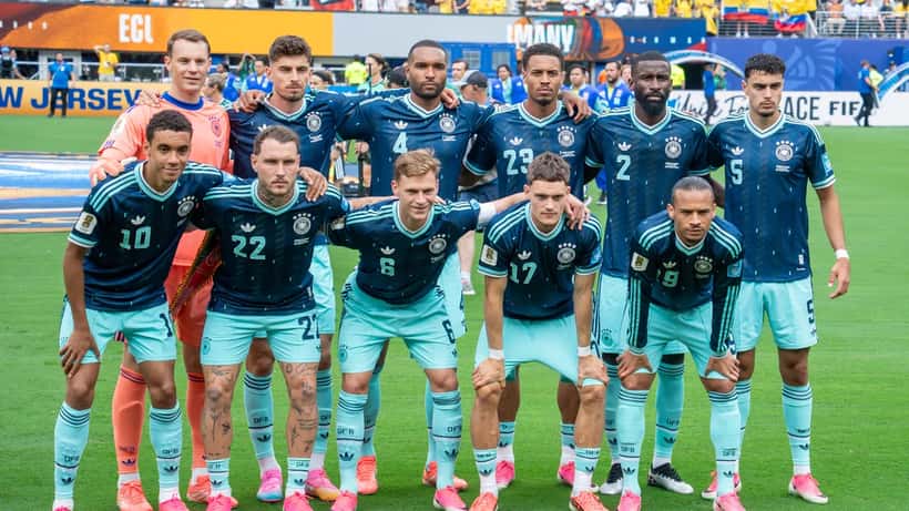 L'équipe nationale allemande de football lors de la Coupe du Monde 2026 contre l'Équateur