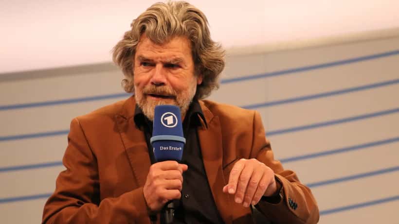Reinhold Messner spricht auf der Frankfurter Buchmesse über sein Lebenswerk und Vermächtnis