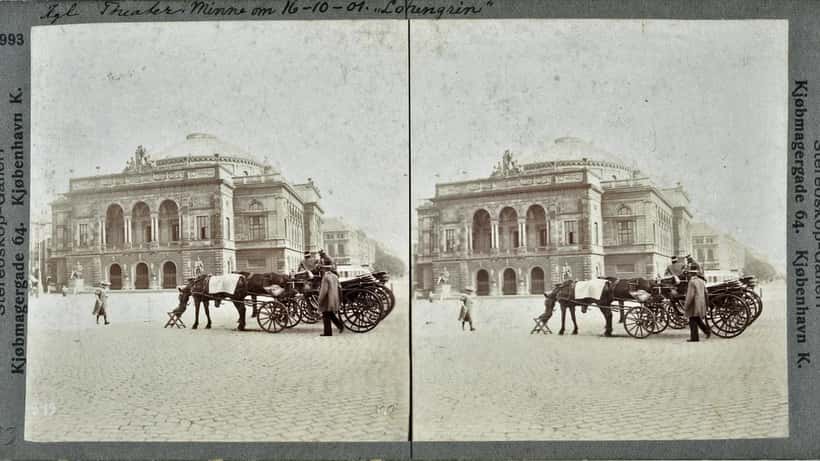 Det Kongelige Teater i København, facade set fra Kongens Nytorv