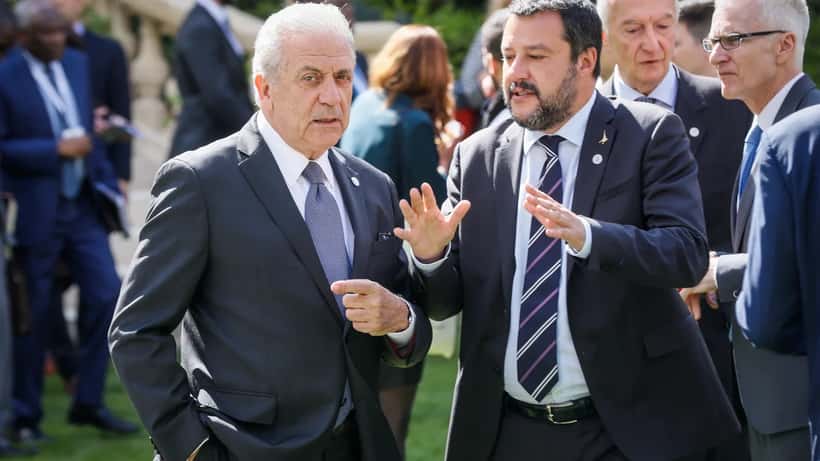Matteo Salvini vicepremier italiano coinvolto nella polemica al concerto tributo De Andrè in Sardegna 2026
