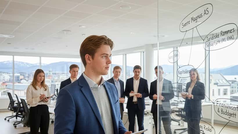 Sverre Magnus starter selskap: hva unge norske gründere bør vite om juss og oppstart