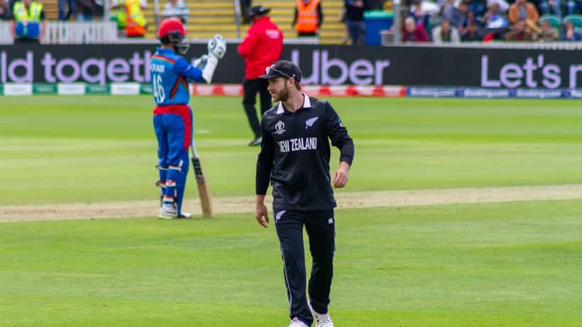 Kane Williamson batting at the Cricket World Cup 2019