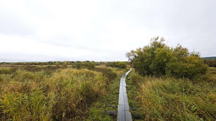 Rovaniemen kaupunkimaisema Lapissa, Suomessa