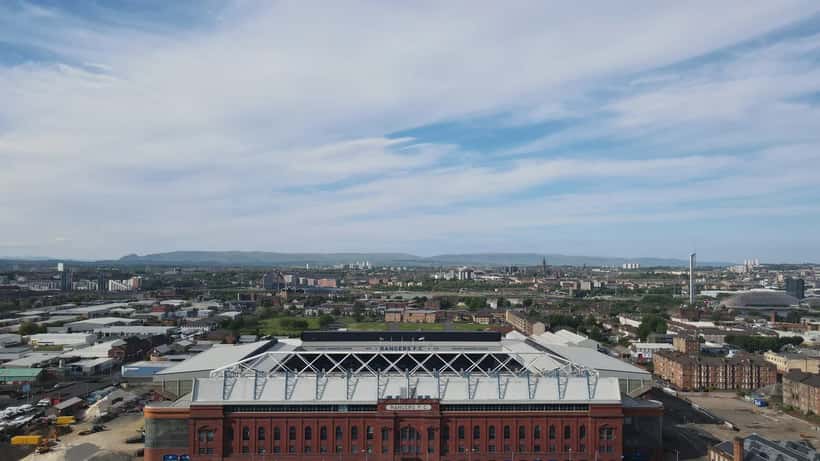 Ibrox Stadium, home of Rangers FC, Glasgow, Scotland