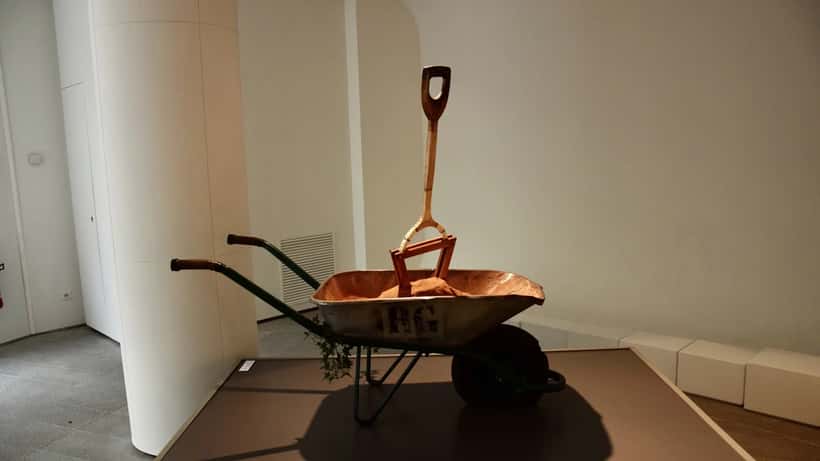 French Tennis Federation Museum at Roland Garros Paris showing historic trophies and clay court heritage
