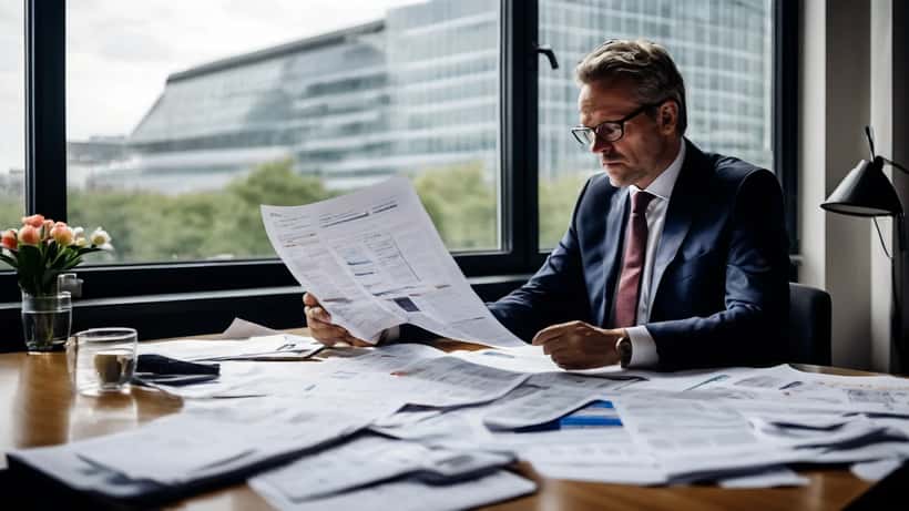 Financieel adviseur bekijkt het kabinetssteunpakket 2026 in Den Haag