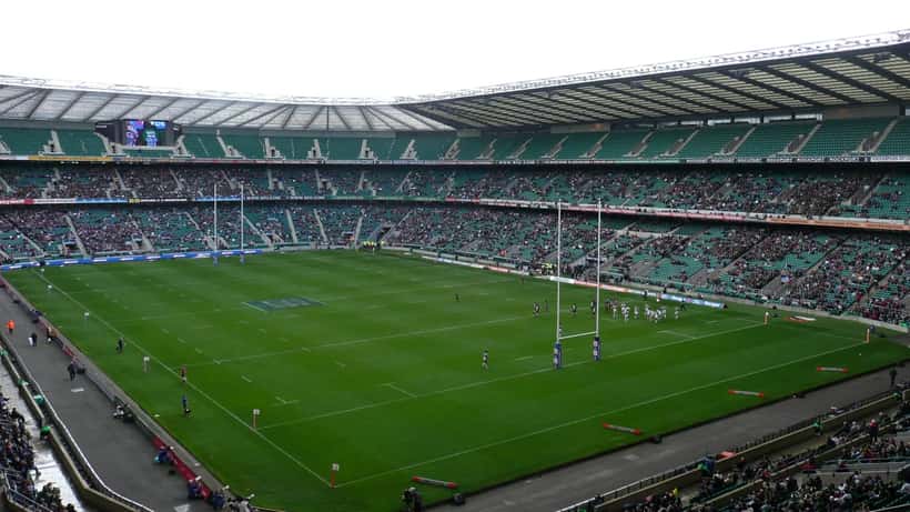 Allianz Stadium Twickenham pitch before the 2026 Gallagher Premiership Rugby Final
