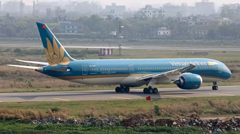 Vietnam Airlines Boeing 787-9 Dreamliner am Münchner Flughafen