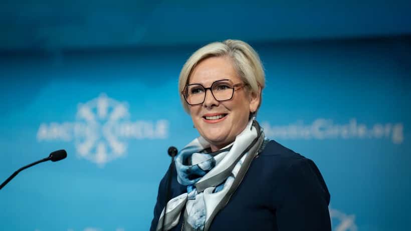 Halla Tómasdóttir, forseti Íslands, ræðir gervigreind og áhrif hennar á lýðræðislegar umræður