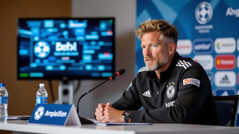 Julian Nagelsmann bei einer DFB-Pressekonferenz