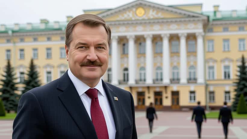 Alexander Lukashenko, presidente da Bielorrússia, em evento diplomático em 2026