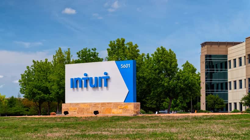 Intuit Software headquarters building representing tech company layoffs and investor decisions in 2026