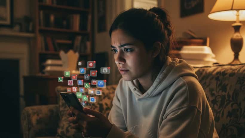 Escena representativa del tema de obsesión y amor tóxico