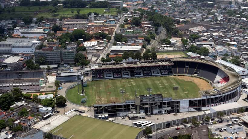 Estádio de São Januário, casa do Vasco da Gama onde Geovani Silva jogou por 11 anos