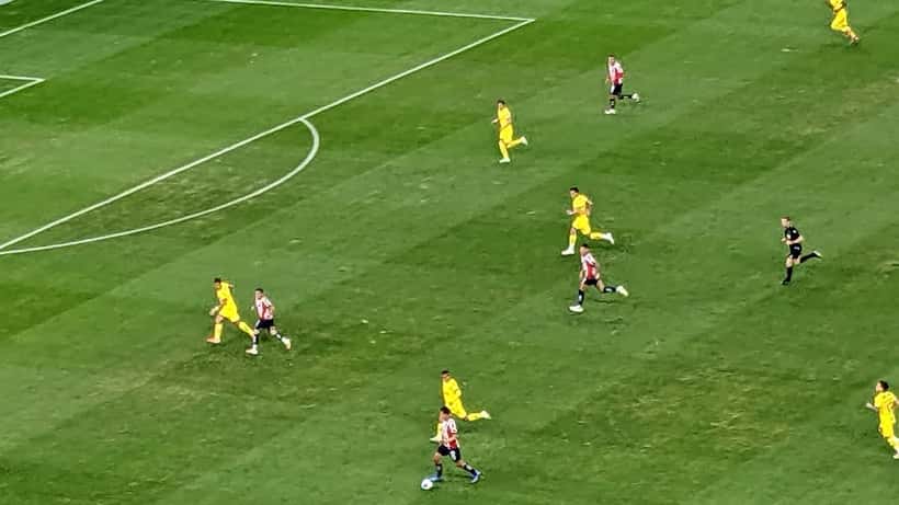 Estadio Akron durante el Súper Clásico entre Chivas y América en la Liga MX