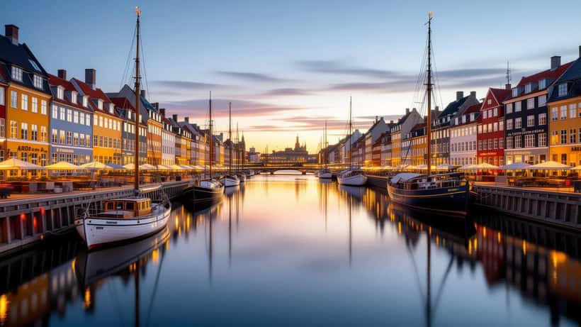 Christiansborg Slot med politiske dokumenter og danske flag i 2026