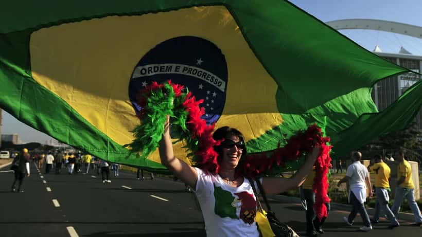 Supporters lors d'un match Portugal Coupe du Monde