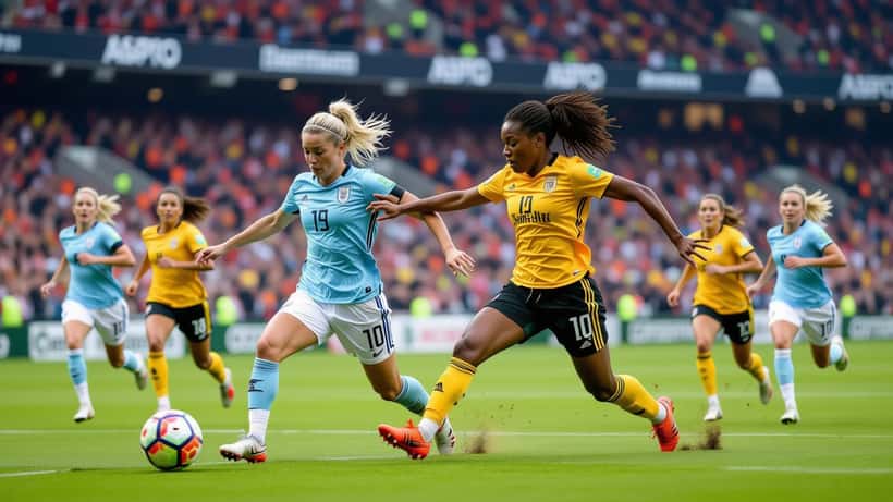 Match de football féminin D1 Arkema 2026 entre Fleury 91 et Nantes