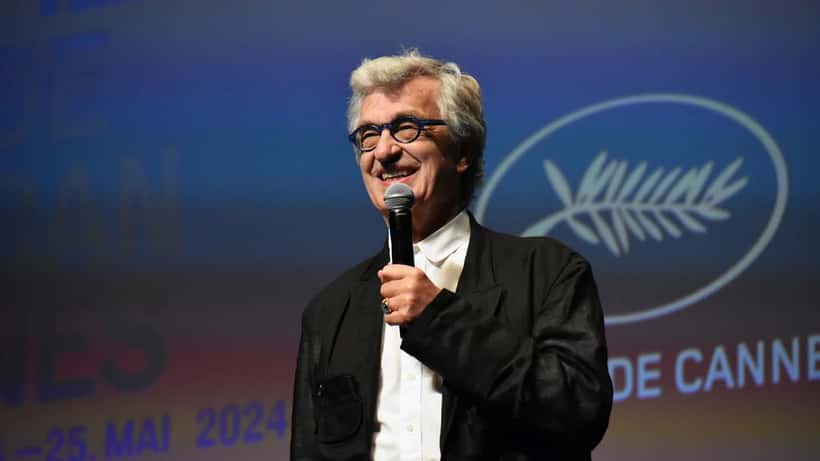 Wim Wenders beim Filmfestival Cannes 2024, Paris Texas Regisseur