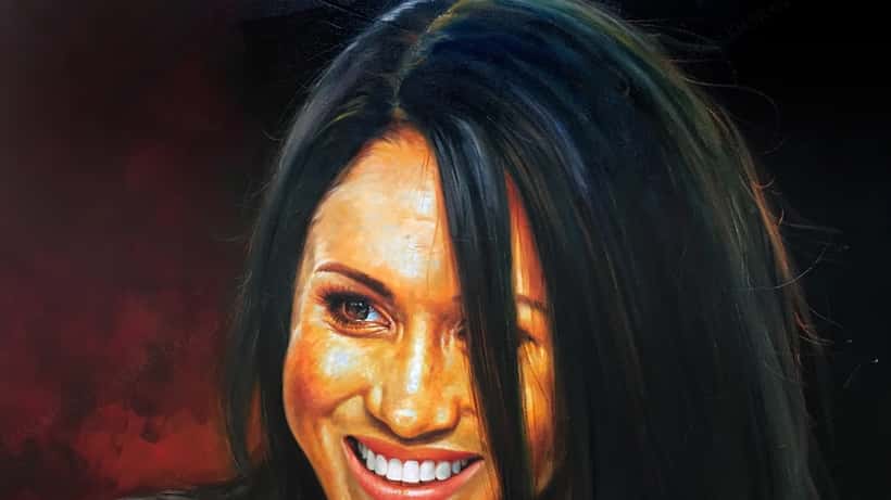 Meghan Duchess of Sussex at a public engagement