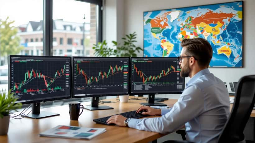Financieel adviseur analyseert emerging markets portefeuille met India-Pakistan spanningsimpact