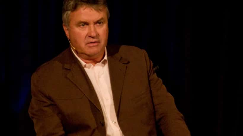 Guus Hiddink, Nederlands voetballegende, portretfoto