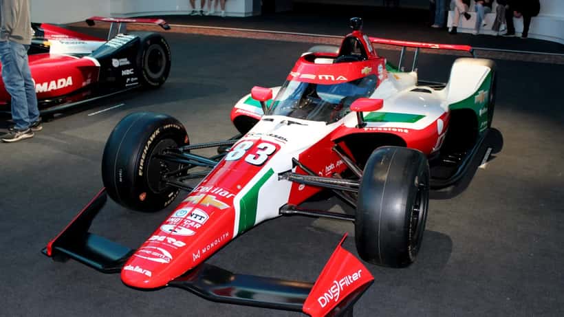 IndyCar-Bolide beim Indianapolis Motor Speedway 2026