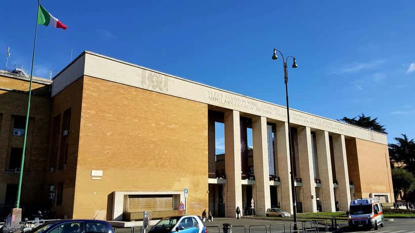 Sede dell'Università La Sapienza di Roma, uno dei più grandi atenei d'Europa