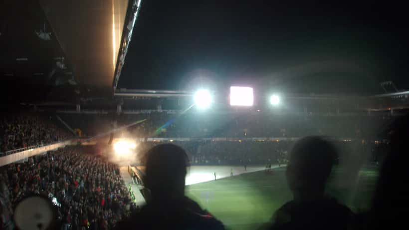 Vue extérieure du Stade de Suisse Wankdorf à Berne, futur cadre de la finale de la Coupe de Suisse 2026