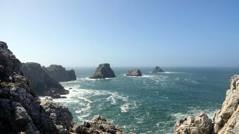 La pointe de Pen Hir et les Tas de Pois, presqu'île de Crozon, Finistère